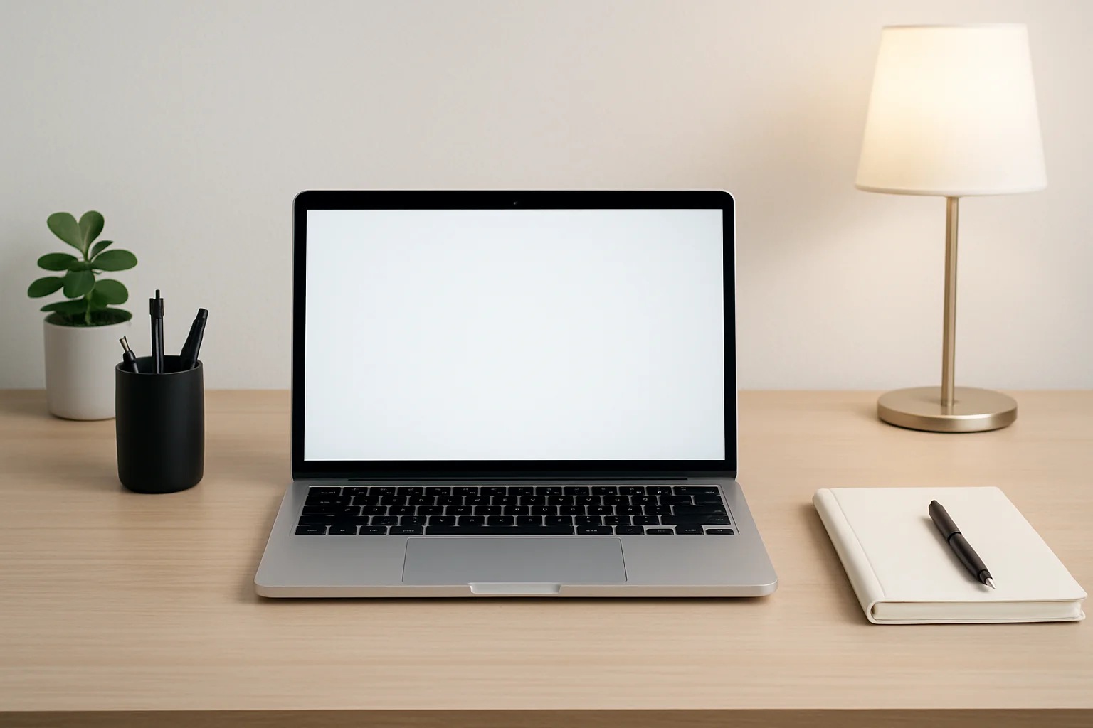 Clean, organized workspace